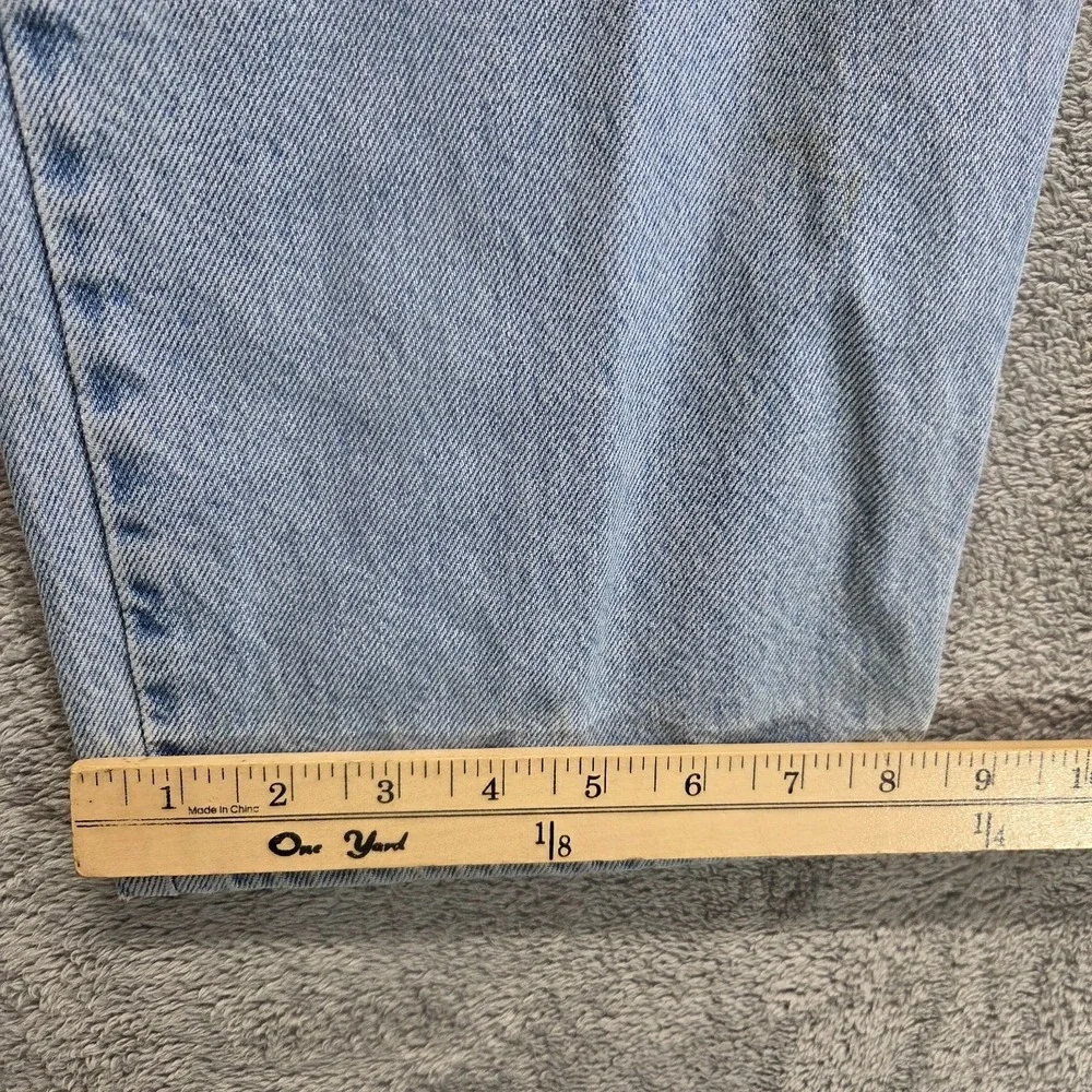 Vintage Levis 550 Jeans Mens 38X30‎ Relaxed Tapered Light Wash 90s Denim
